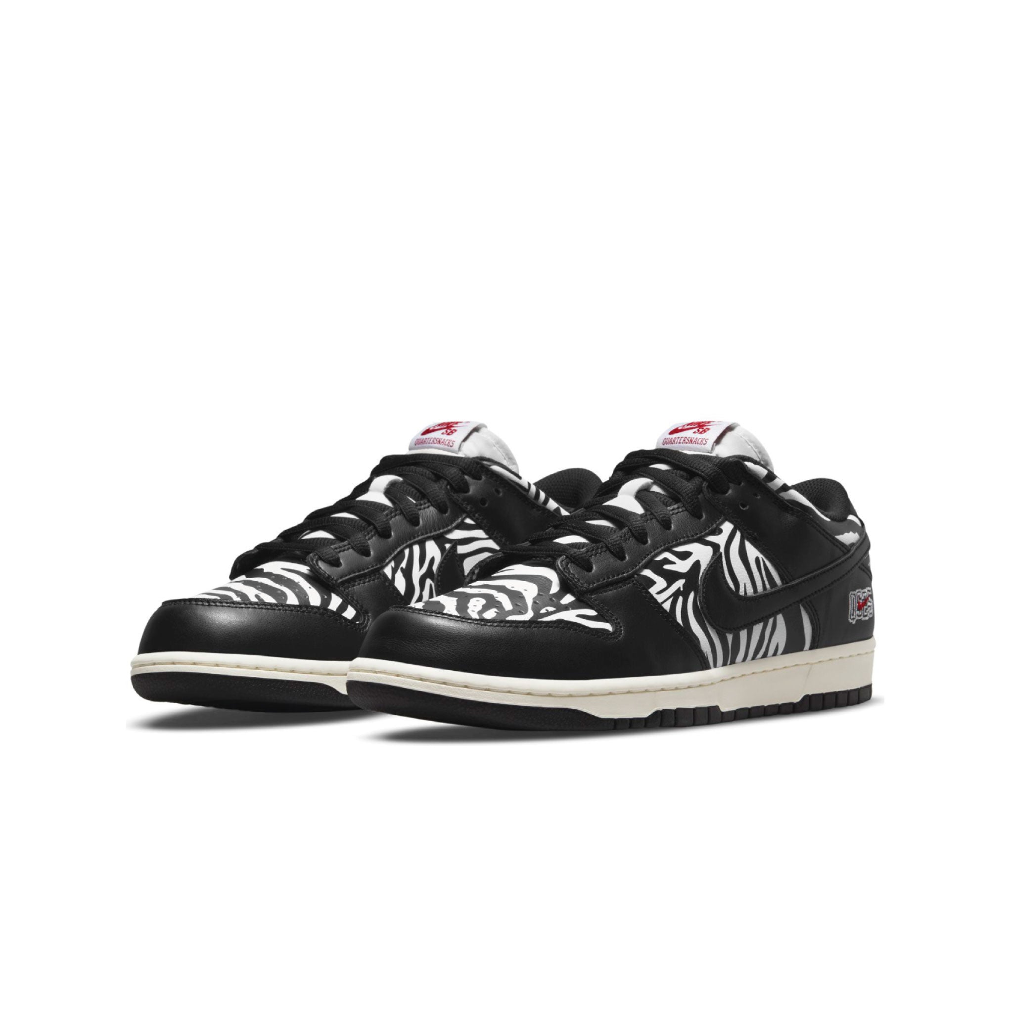 Nike SB x Quartersnacks Dunk Low Pro Zebra OG Market