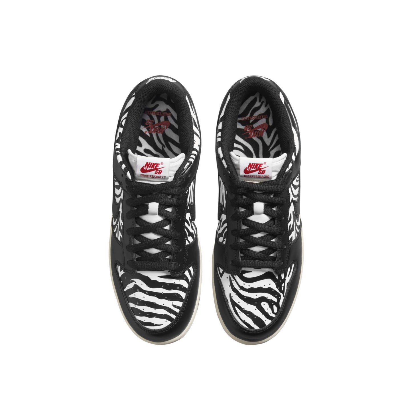 Nike SB x Quartersnacks Dunk Low Pro 'Zebra'