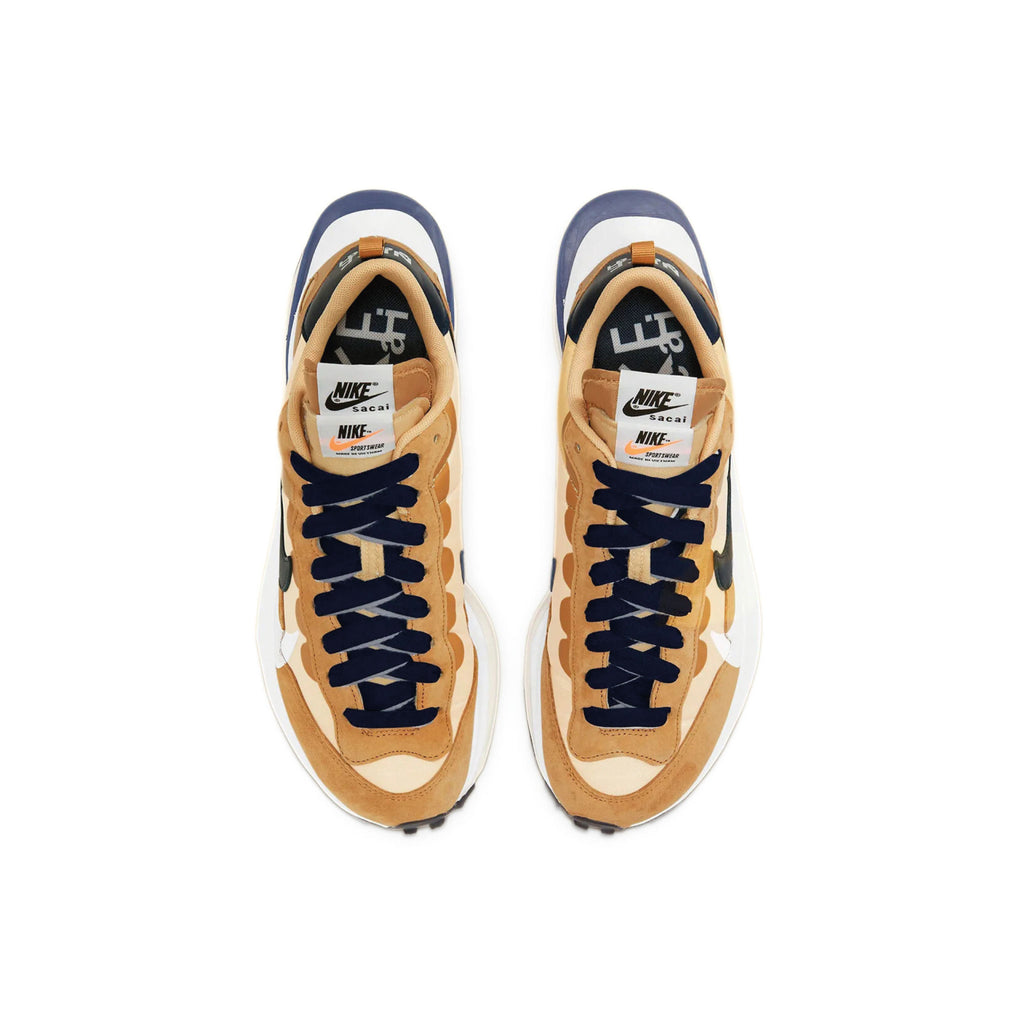 Nike x sacai Vaporwaffle Sesame Blue Void