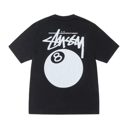 Stussy 8 Ball Pigment Dyed Tee 'Black'