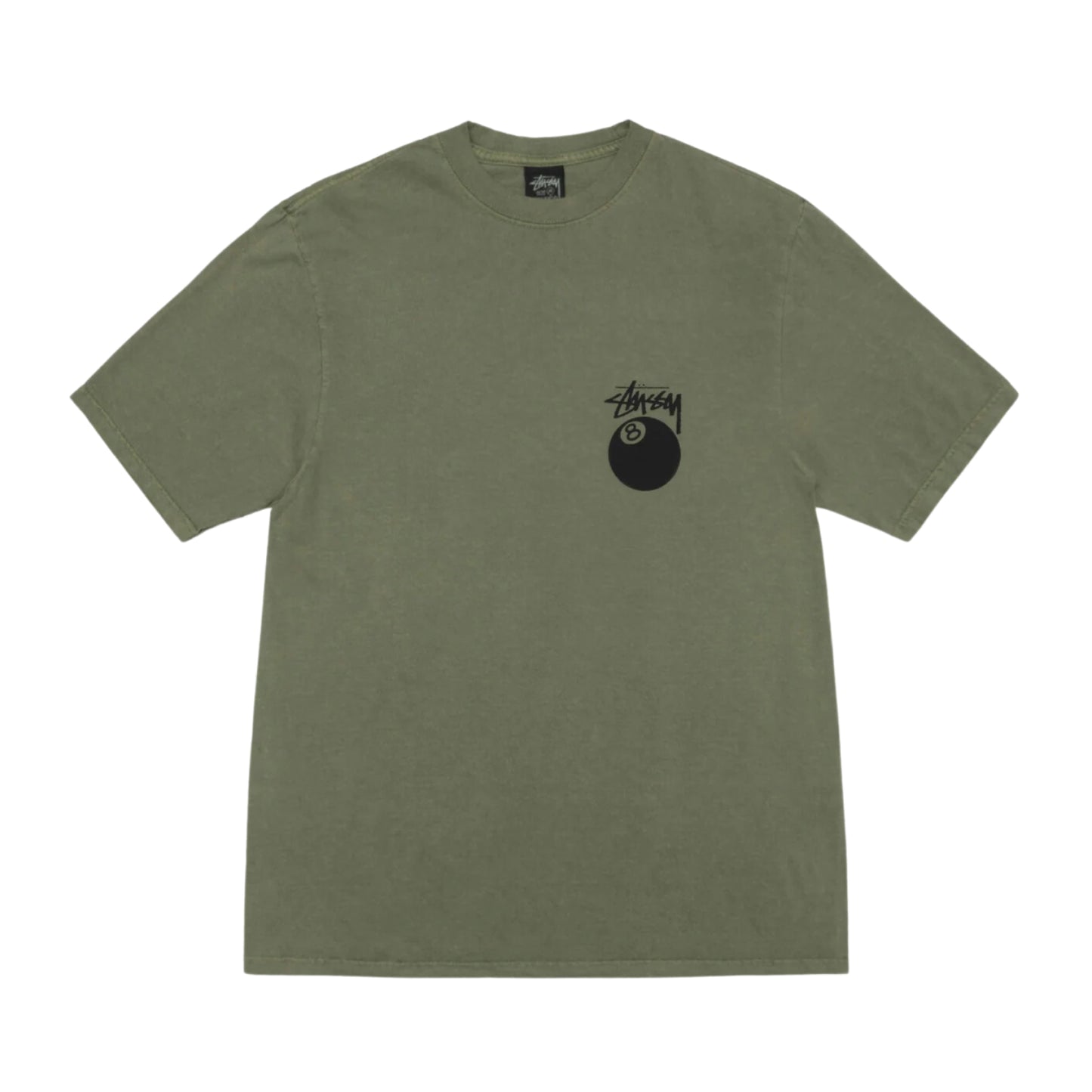 Stussy 8 Ball Pigment Dyed Tee 'Olive'