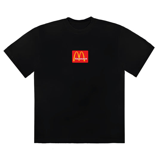 Travis Scott x McDonald's Sesame II Tee 'Black/Red'