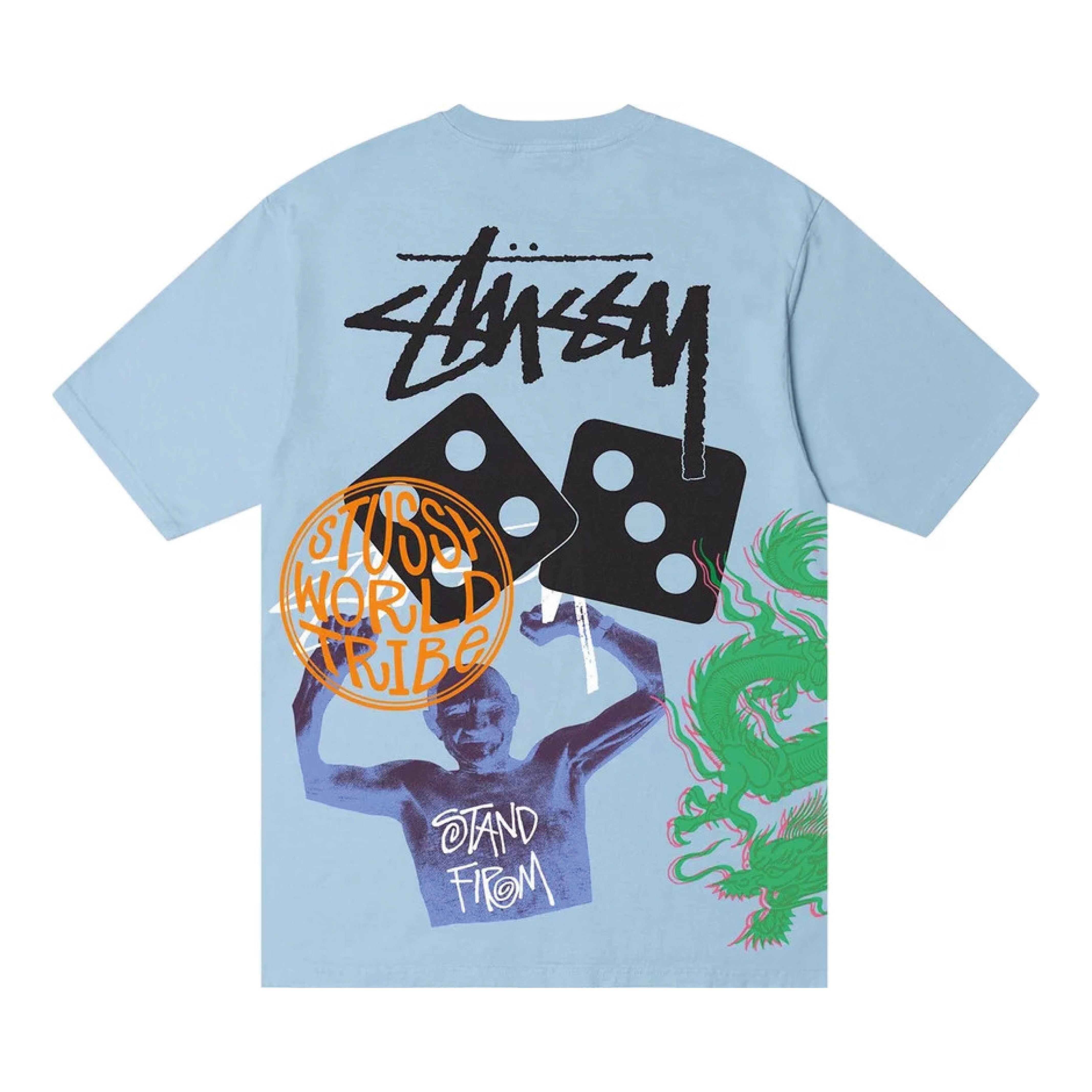 Stussy Strike Pigment Tee 'Sky Blue' – OG Market