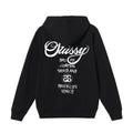 Stussy World Tour Hoodie 'Black'