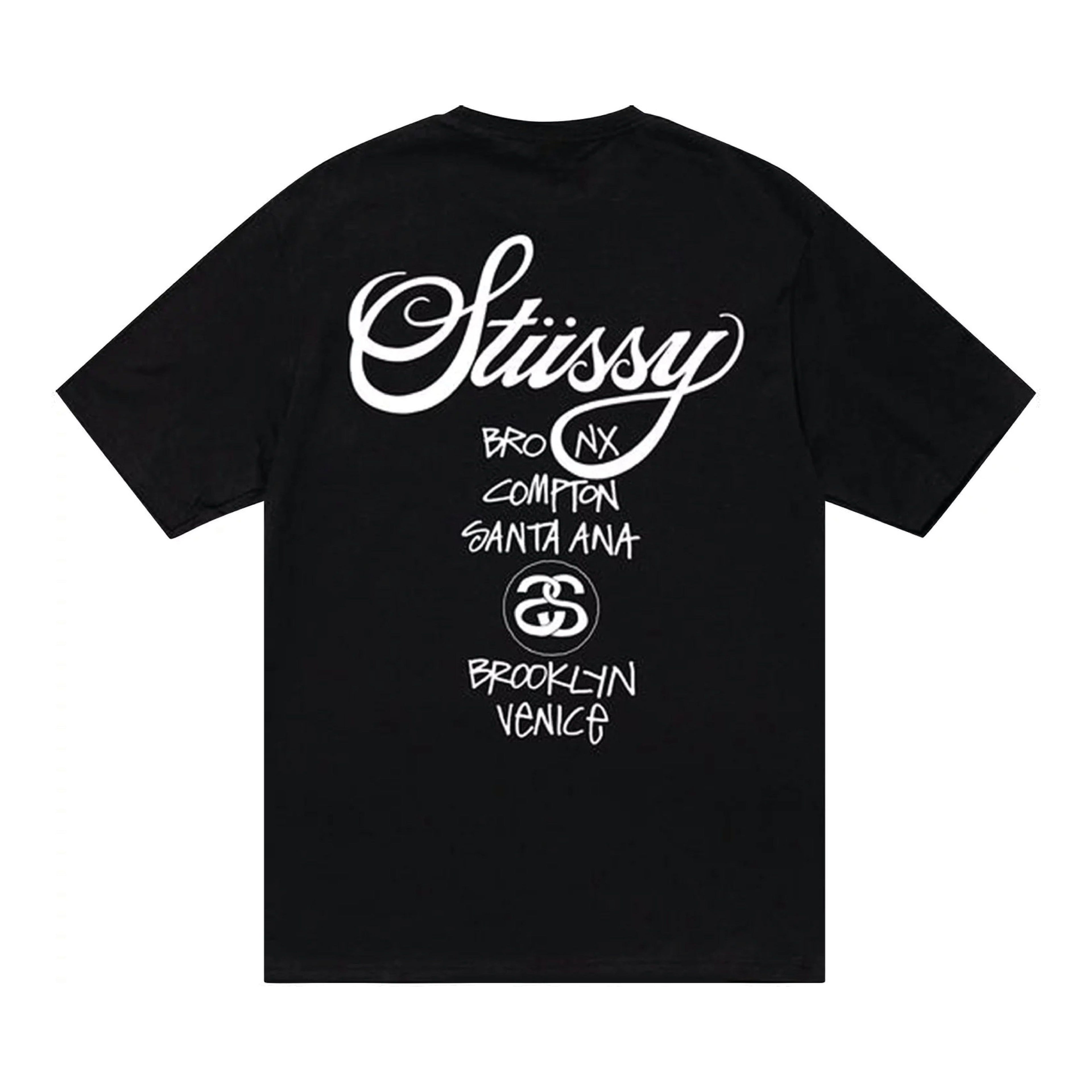 Stussy World Tour Tee 'Black'