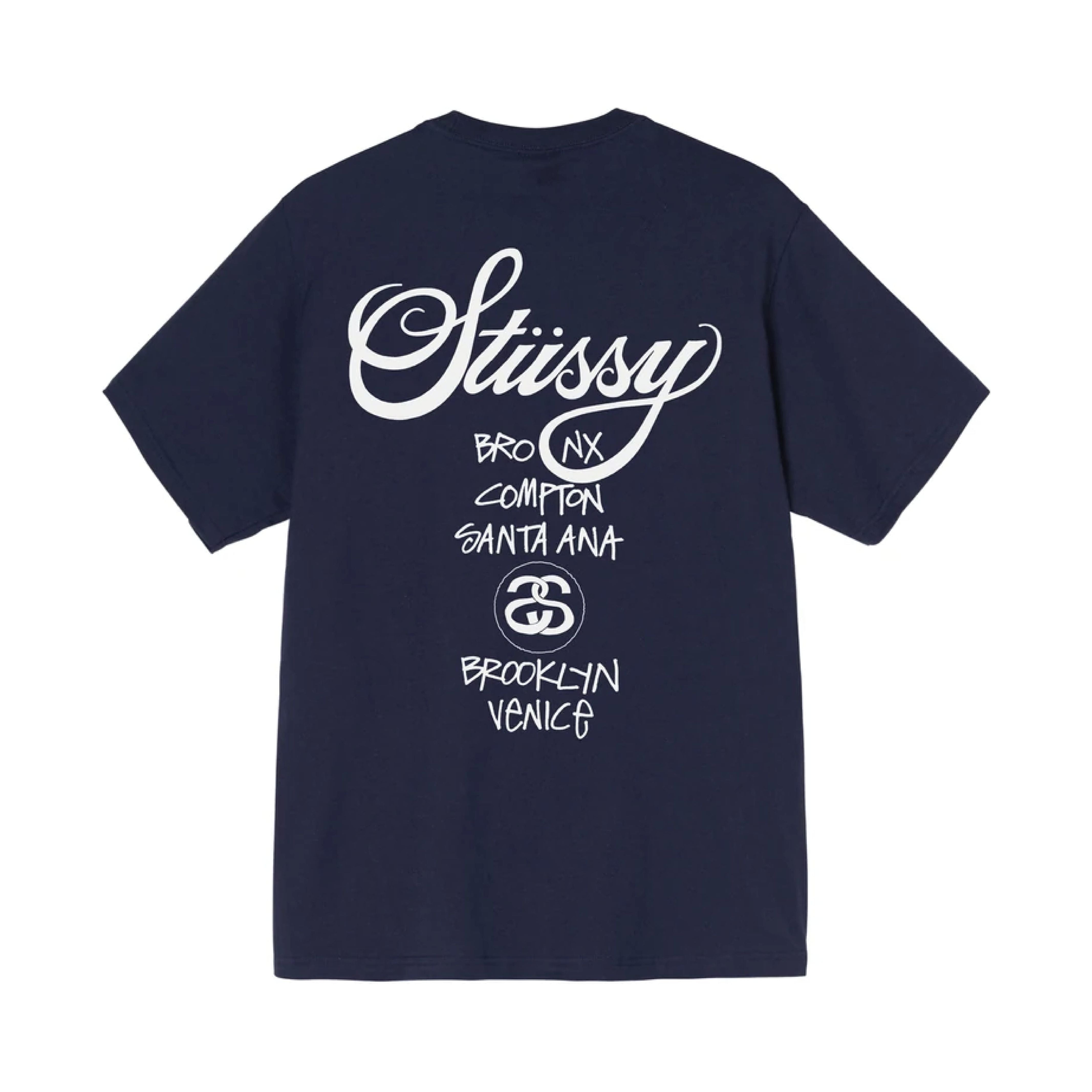 Stussy World Tour Tee 'Navy' – OG Market