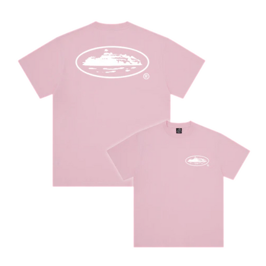 Corteiz OG Island Tee 'Baby Pink'