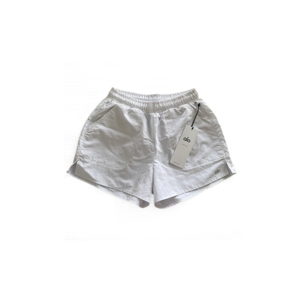 Alo Yoga Alo Alumni Short White