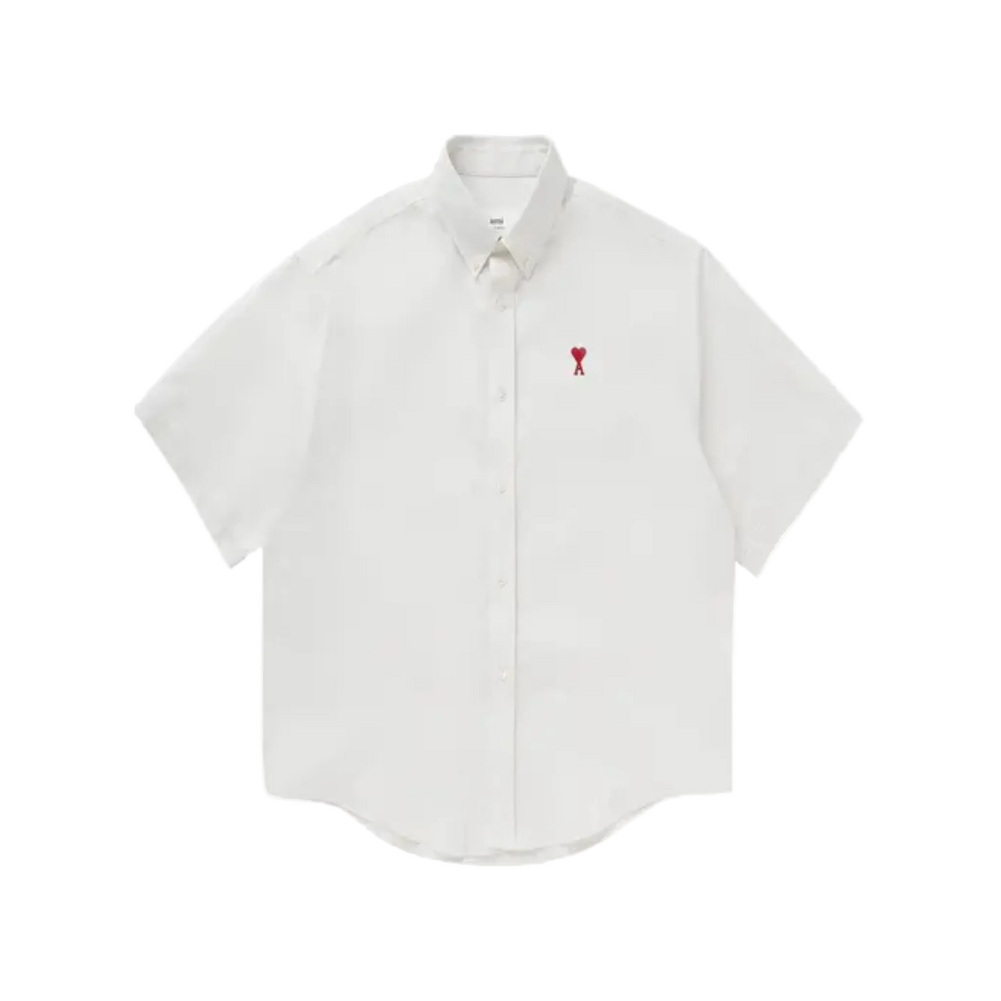 Ami De Coeur Paris Boxy Fit Shirt Chalk