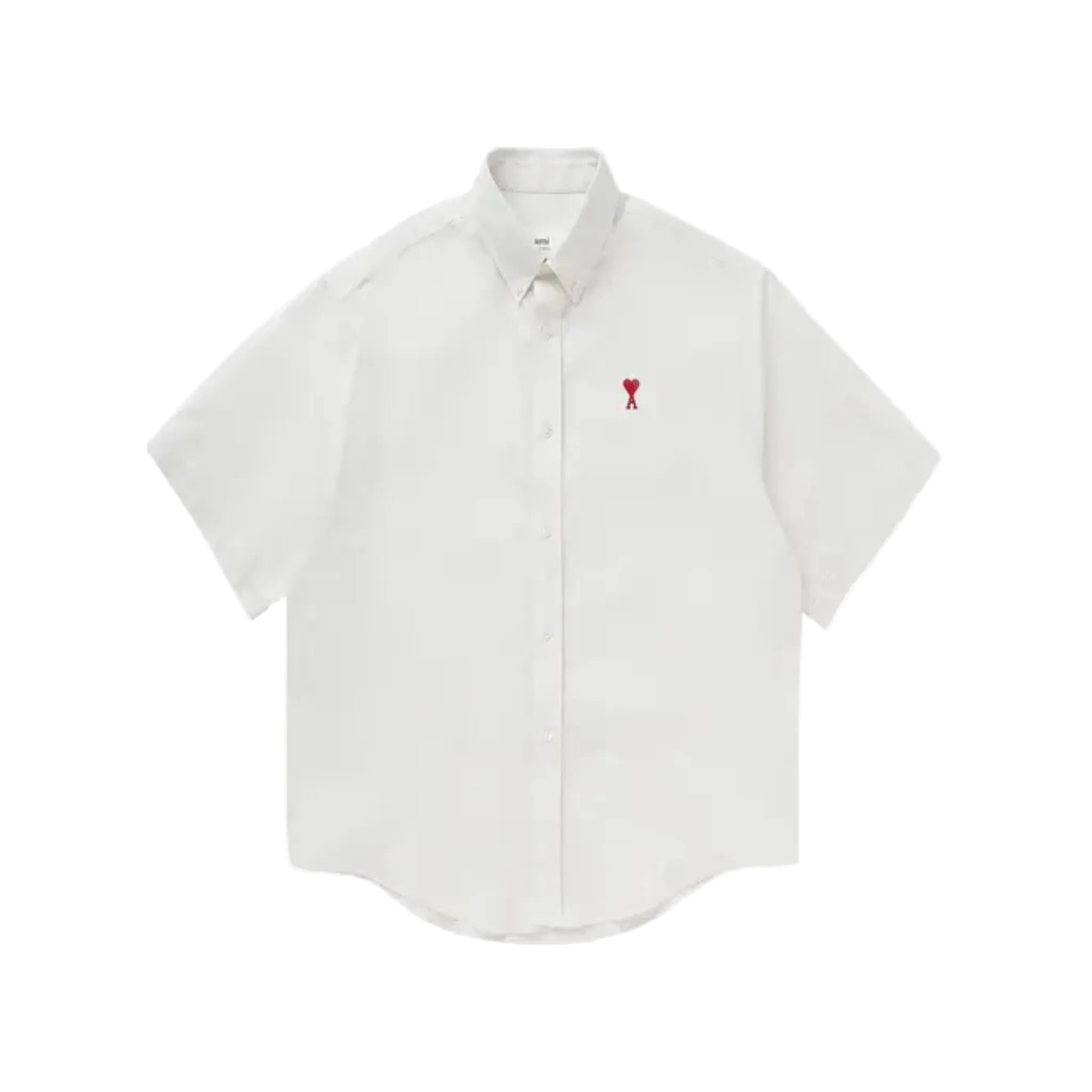 Ami De Coeur Paris Boxy Fit Shirt Chalk