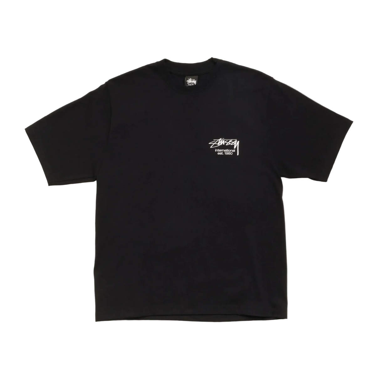 Stussy Black Dice Clock Tee