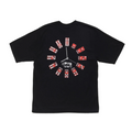 Stussy Black Dice Clock Tee