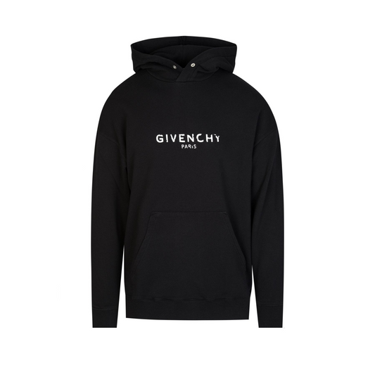 Givenchy Distressed Logo Hoodie