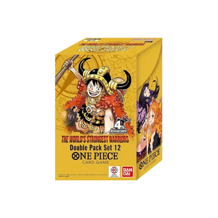 2026 Bandai One Piece The World's Strongest Warriors (OP-17) Double Pack Set Vol. 12