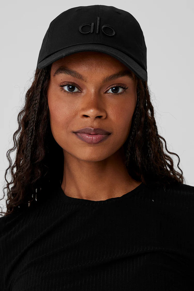 Alo Off-Duty Cap Triple Black