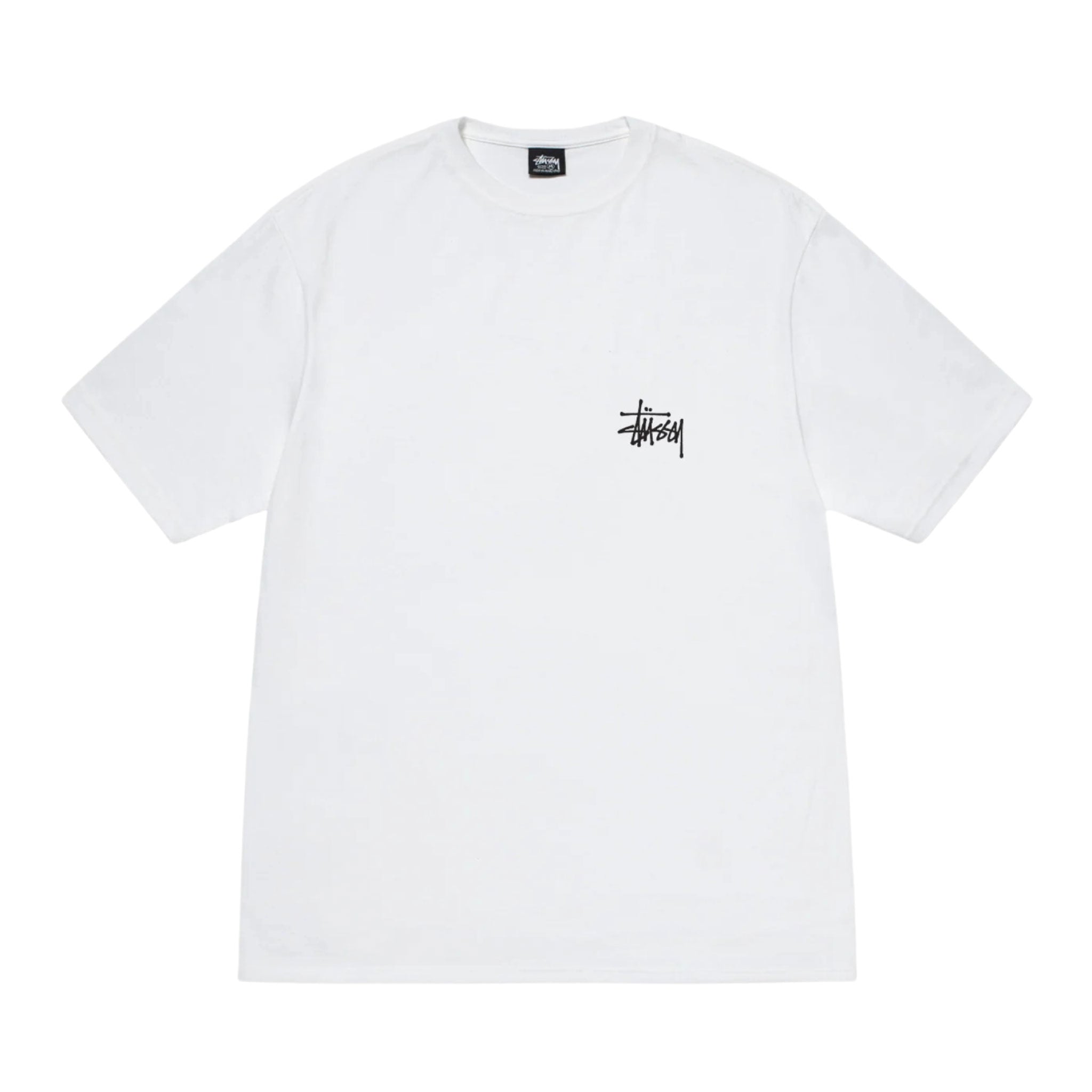 Stussy Basic Logo Tee 'White'