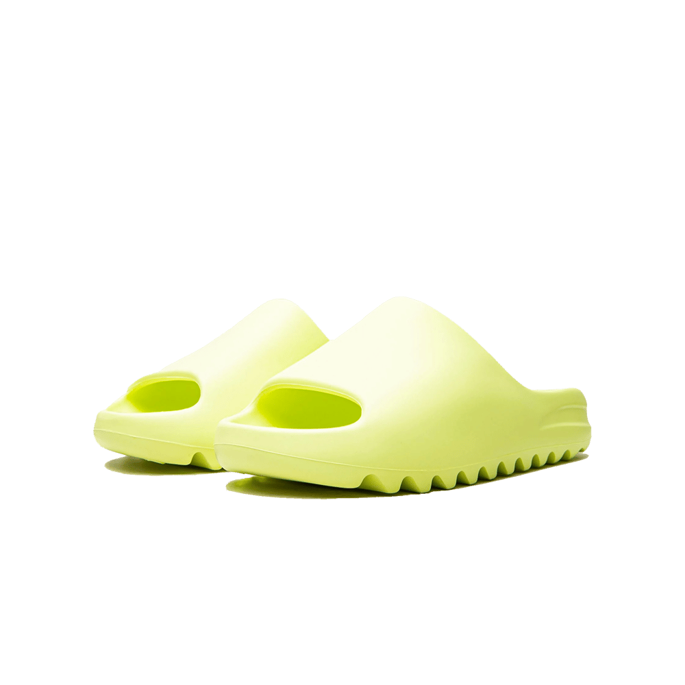 Yeezy Slide σε γκλίτερ πράσινο χρώμα 